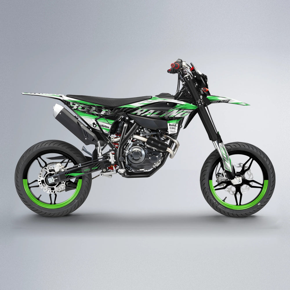ROSEN Beta supermoto graphics kit in Green