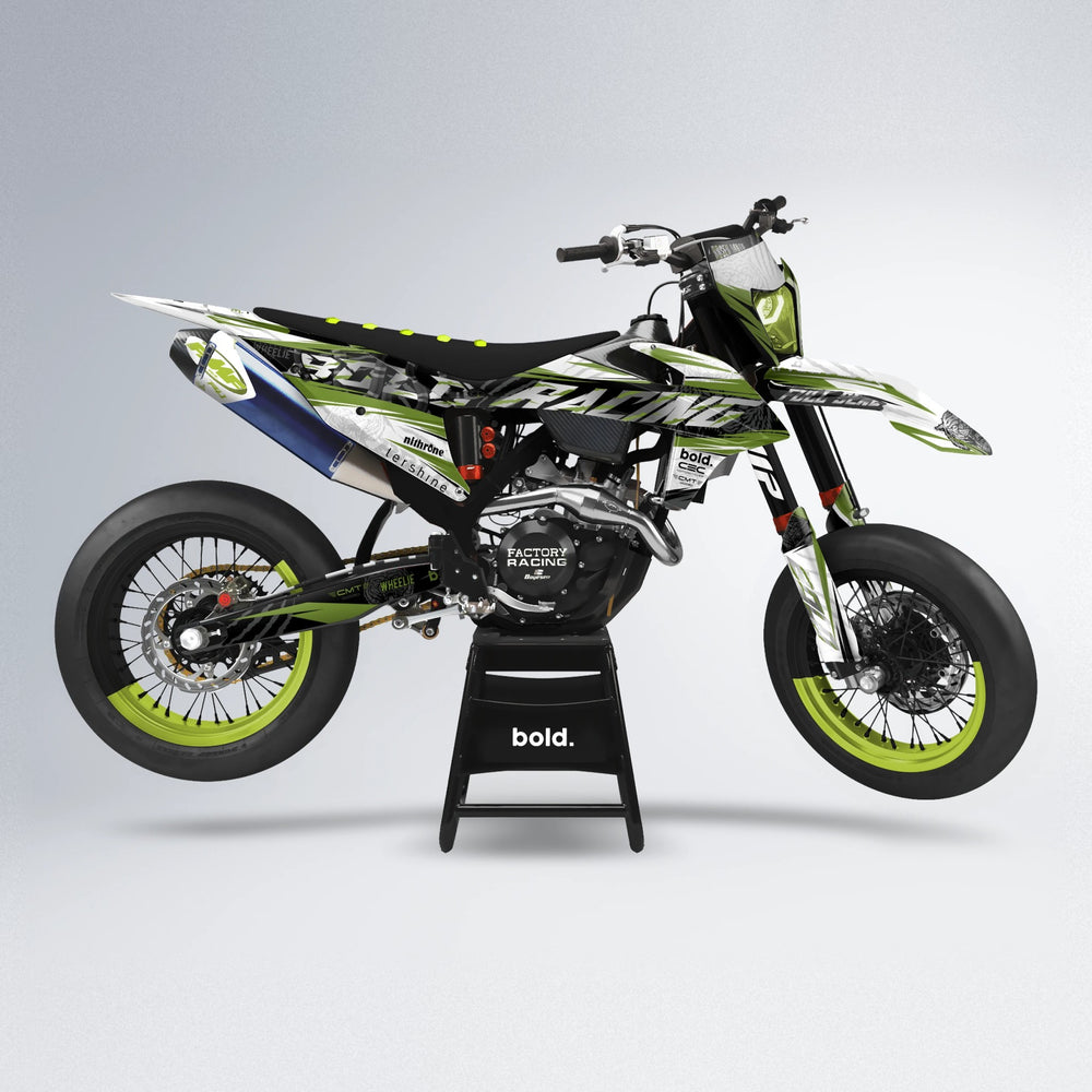 ROSEN supermoto graphics kit in Olive