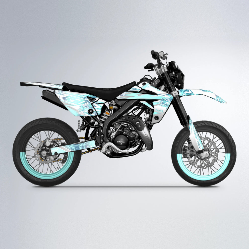 ROZALIN Rieju MRT supermoto graphics kit in Mint