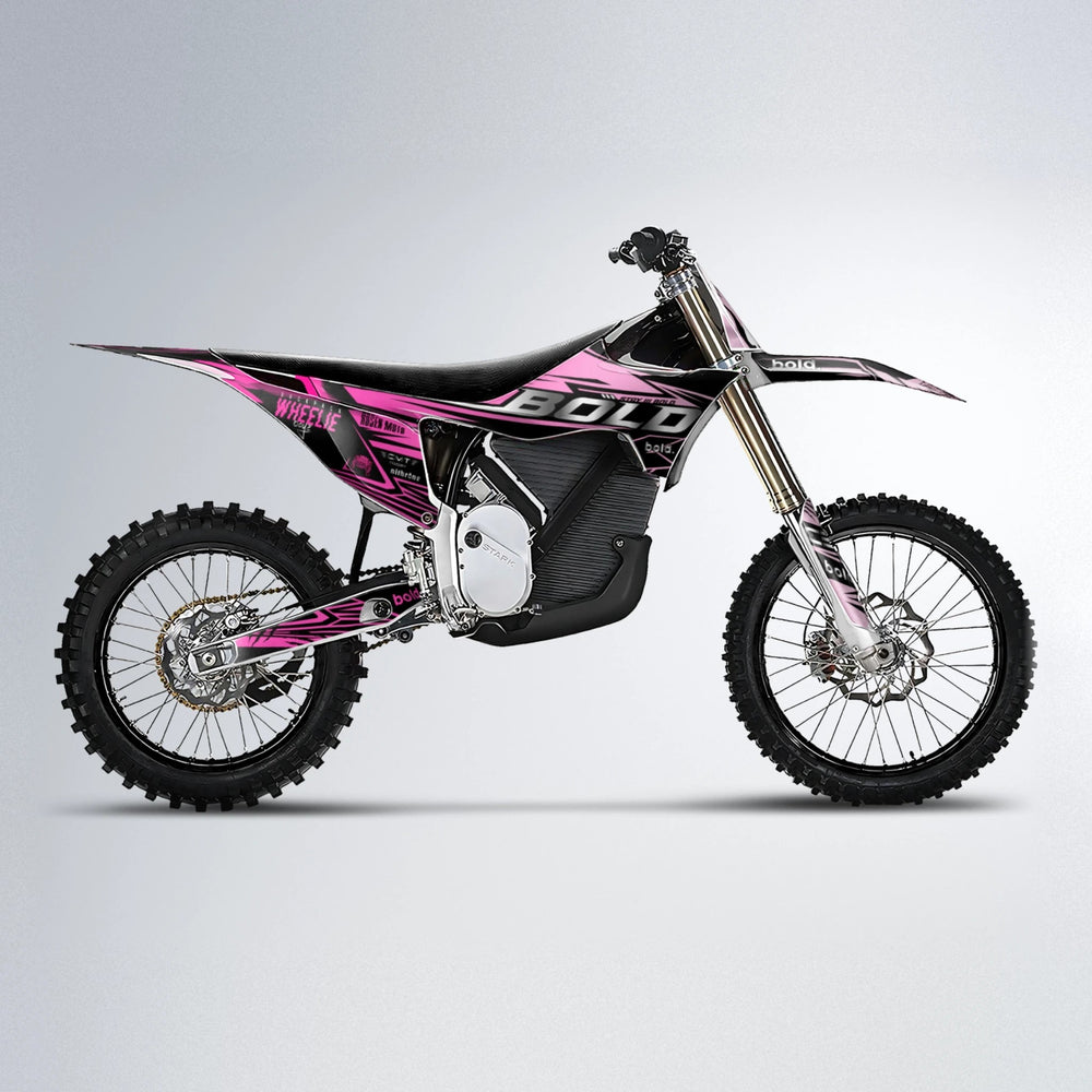 SEBBE ROSEN Stark Varg MX motocross graphics kit in Flamingo