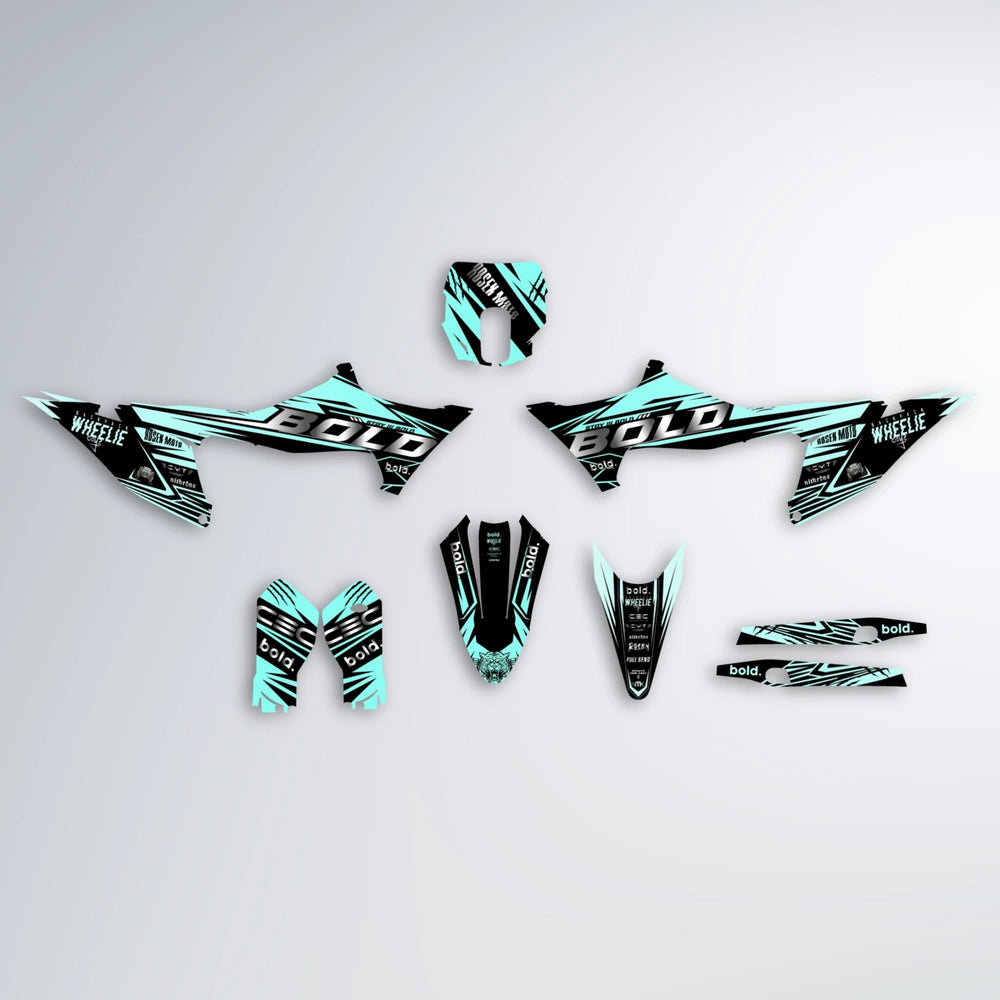 SEBBE ROSEN Stark Varg SM graphics kit parts layout in Mint