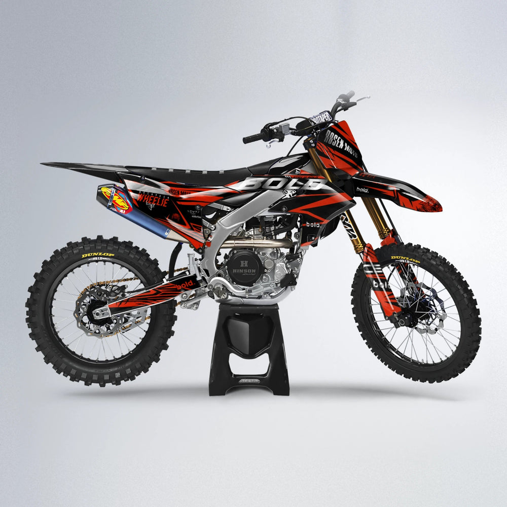 SEBBE ROSEN Yamaha YZF MX motocross graphics kit in Custom Colour