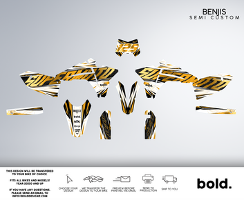 BENJIS - Fantic Graphics kit