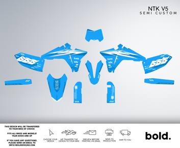 NTK V5 - Fantic Graphics kit