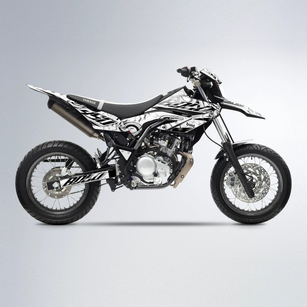 SERPENT Yamaha WR 125X supermoto graphics kit in White
