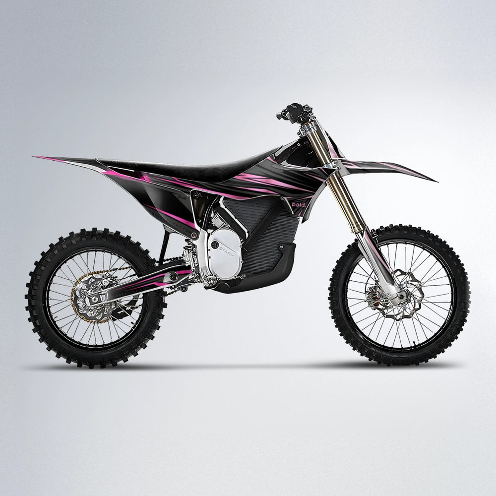 SKITZ Stark Varg MX motocross graphics kit in Flamingo
