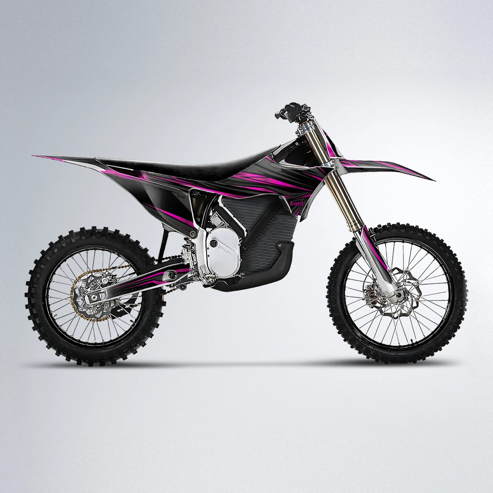 SKITZ Stark Varg MX motocross graphics kit in Pink