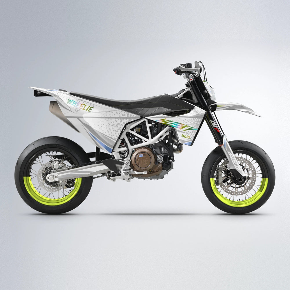 SKOOVBY Husqvarna 701 supermoto graphics kit in Olive