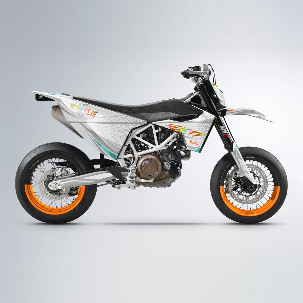 SKOOVBY Husqvarna 701 supermoto graphics kit in Orange