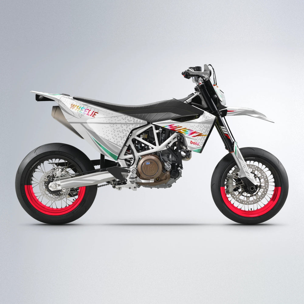 SKOOVBY Husqvarna 701 supermoto graphics kit in Red