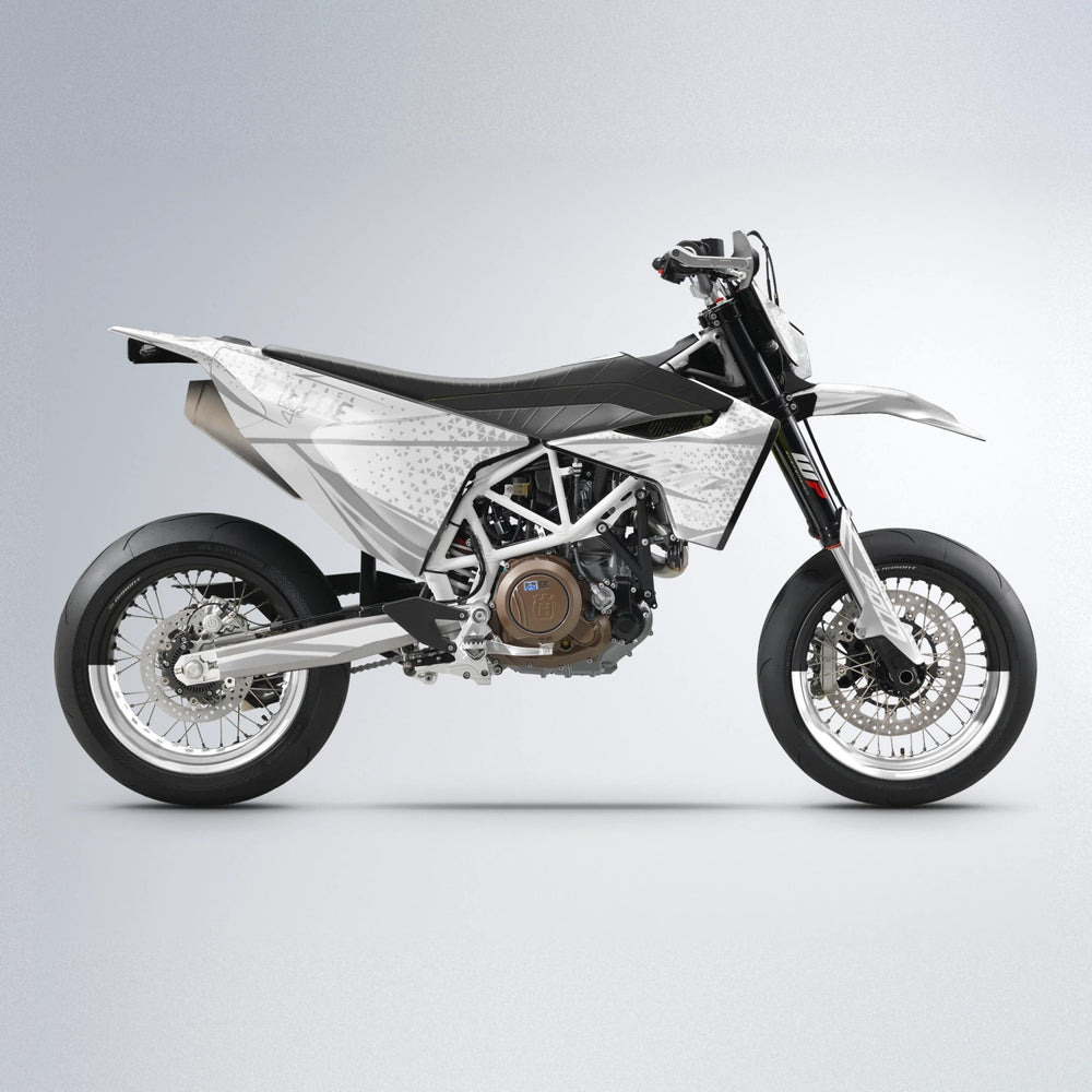SKOOVBY Husqvarna 701 supermoto graphics kit in White