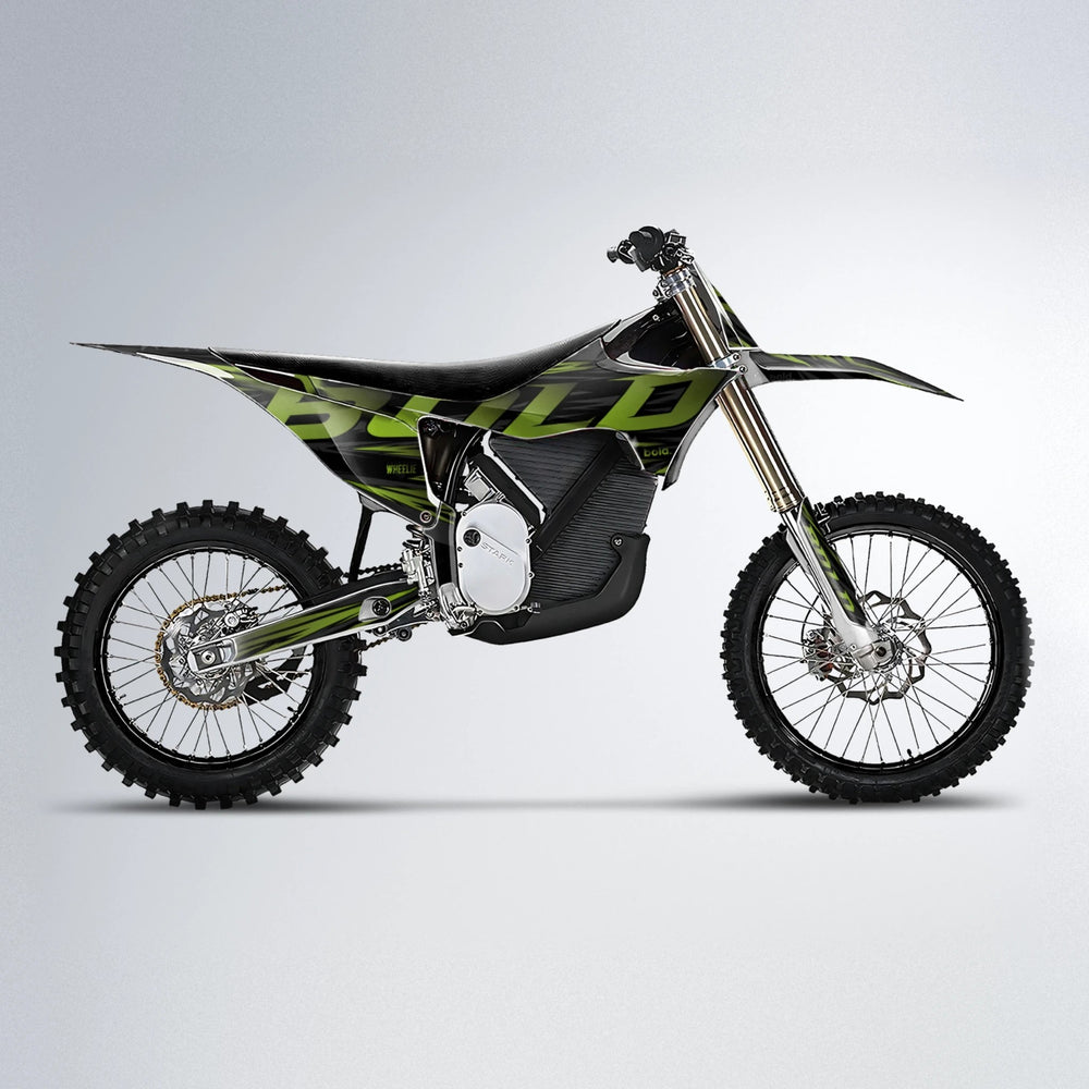 SLAUGHTER Stark Varg MX motocross graphics kit in Olive