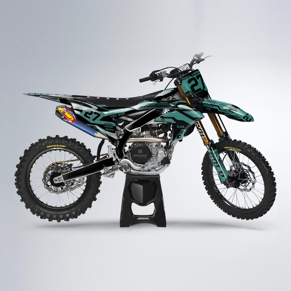 STEALTH Yamaha YZF MX motocross graphics kit in Mint