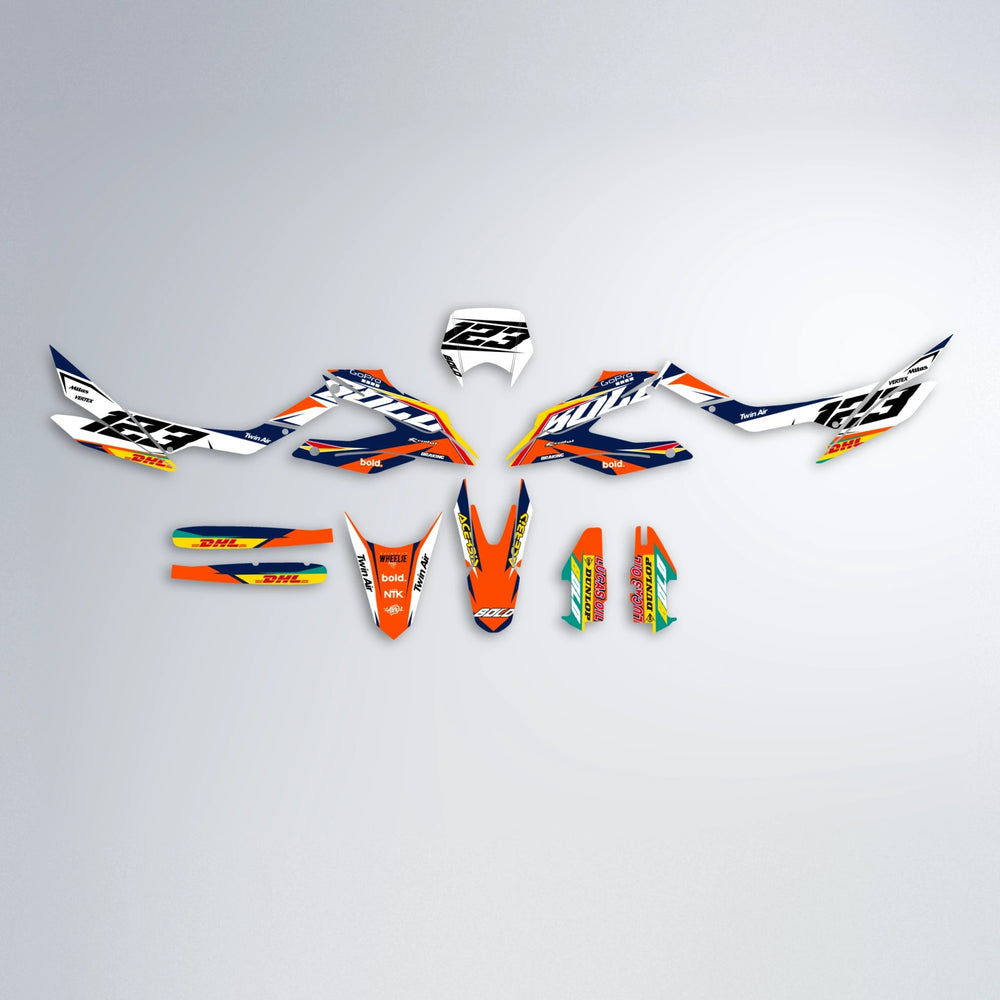 STENMARK Aprilia SX 125 graphics kit parts layout in Custom Colour