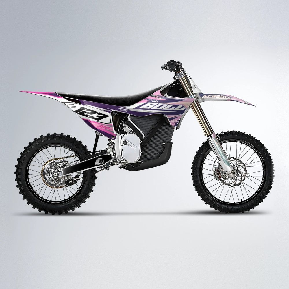 STENMARK Stark Varg MX motocross graphics kit in Flamingo
