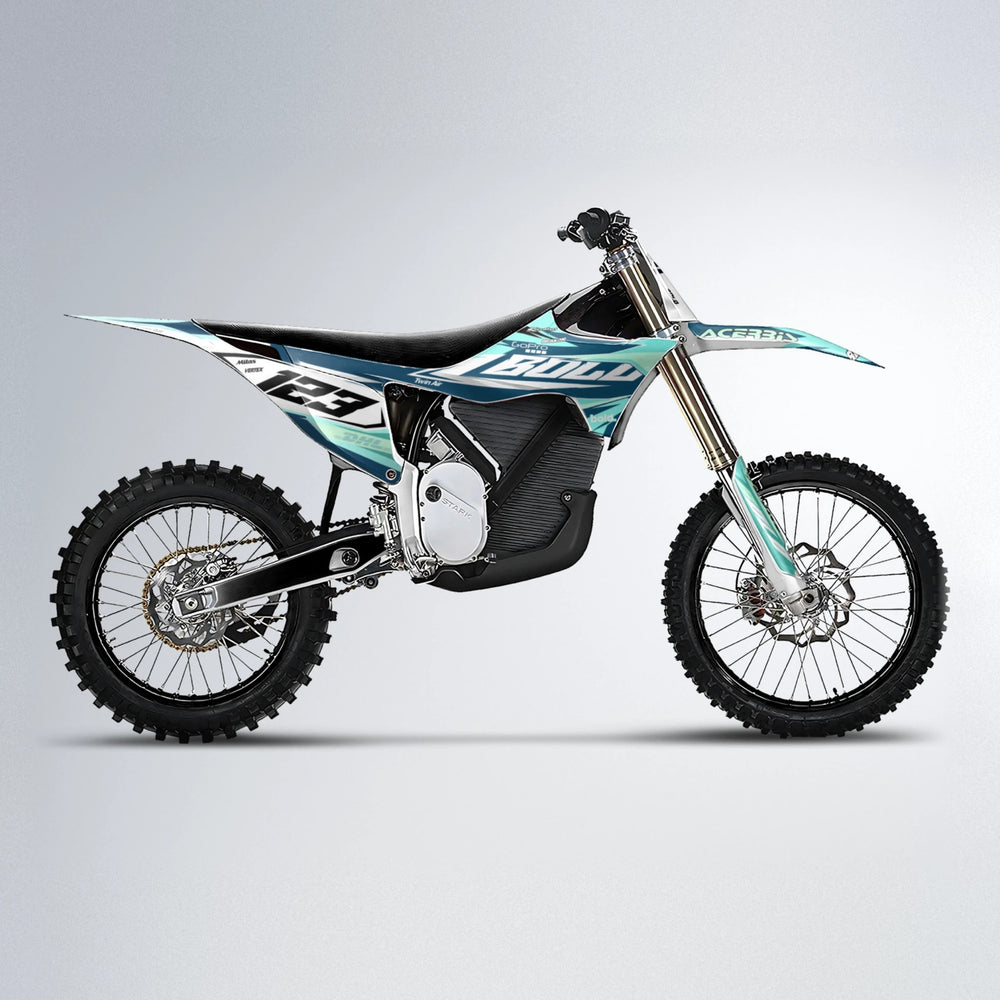 STENMARK Stark Varg MX motocross graphics kit in Mint