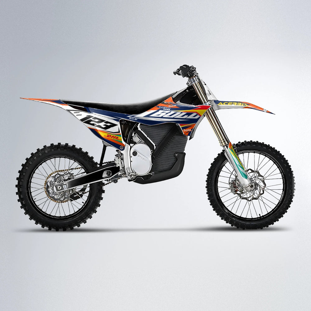 STENMARK Stark Varg MX motocross graphics kit in Orange