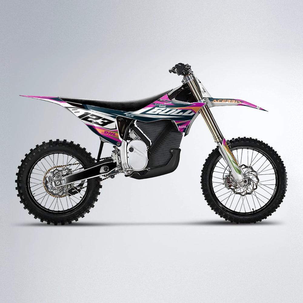 STENMARK Stark Varg MX motocross graphics kit in Pink
