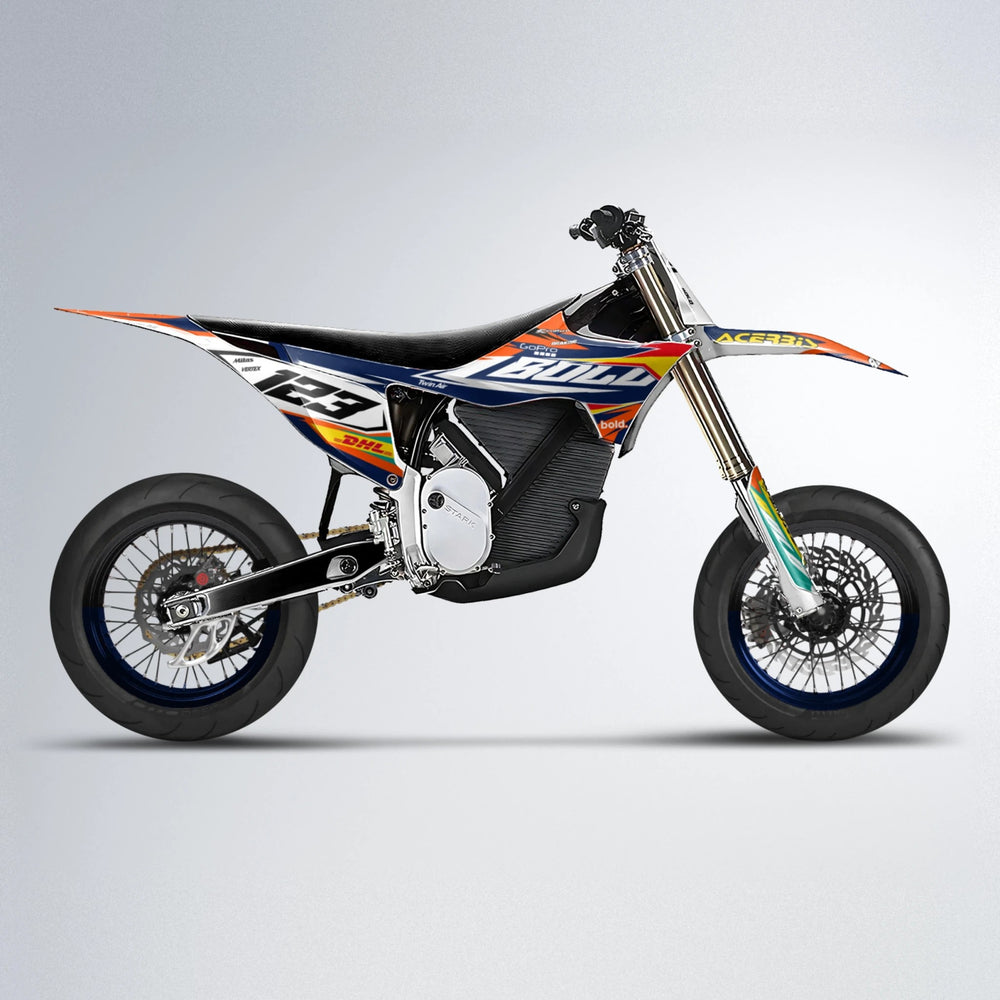 STENMARK Stark Varg SM supermoto graphics kit in Orange