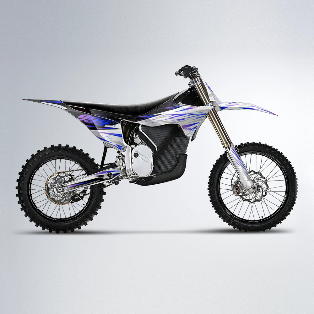 SUNRISE Stark Varg MX motocross graphics kit in Blue