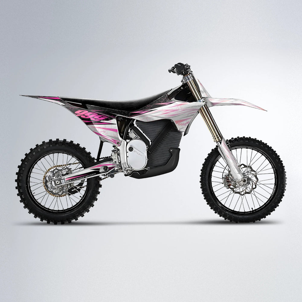 SUNRISE Stark Varg MX motocross graphics kit in Flamingo