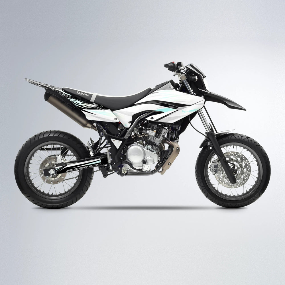 SUNRISE Yamaha WR 125X supermoto graphics kit in Mint