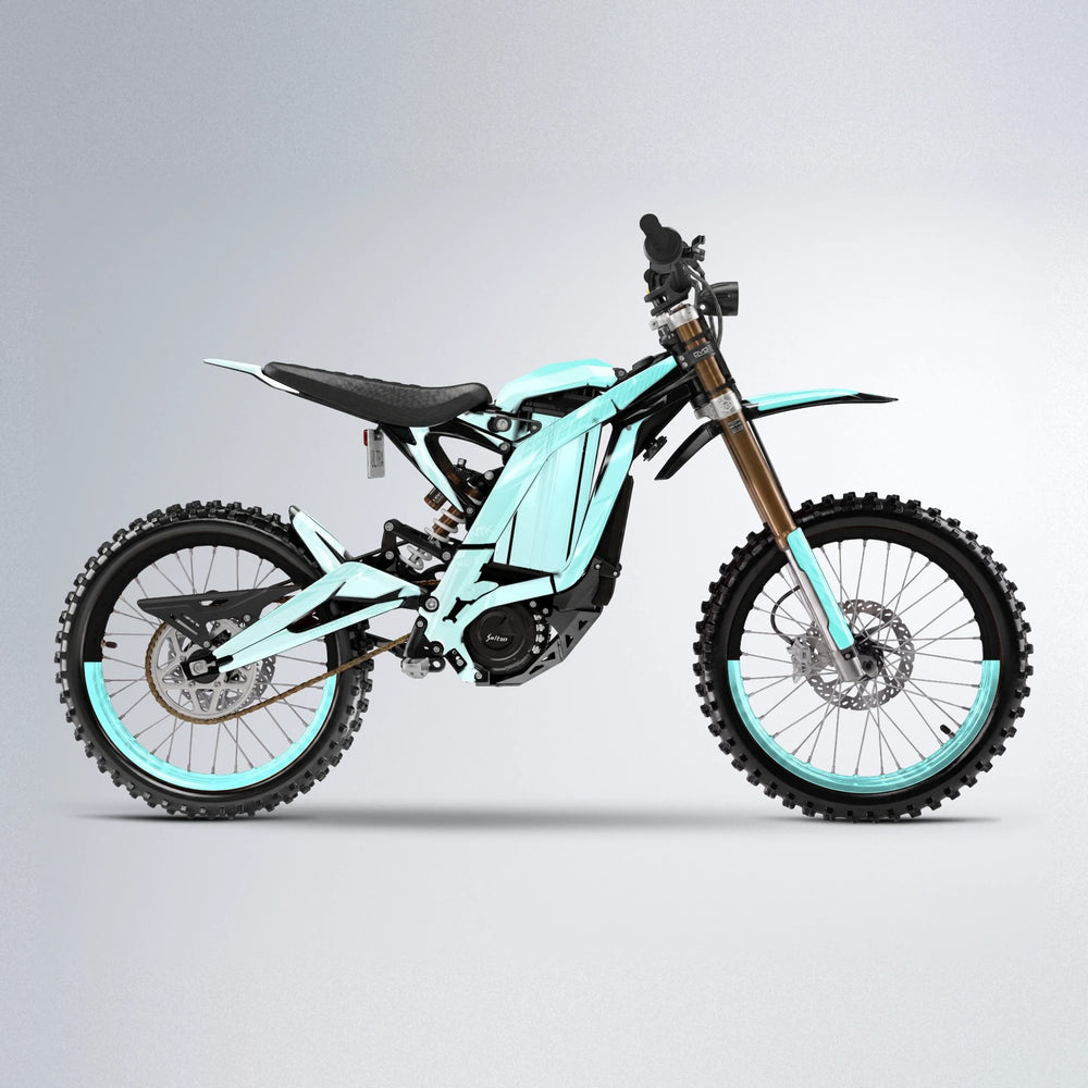 TEMPEST Sur-Ron Light Bee motocross graphics kit in Mint