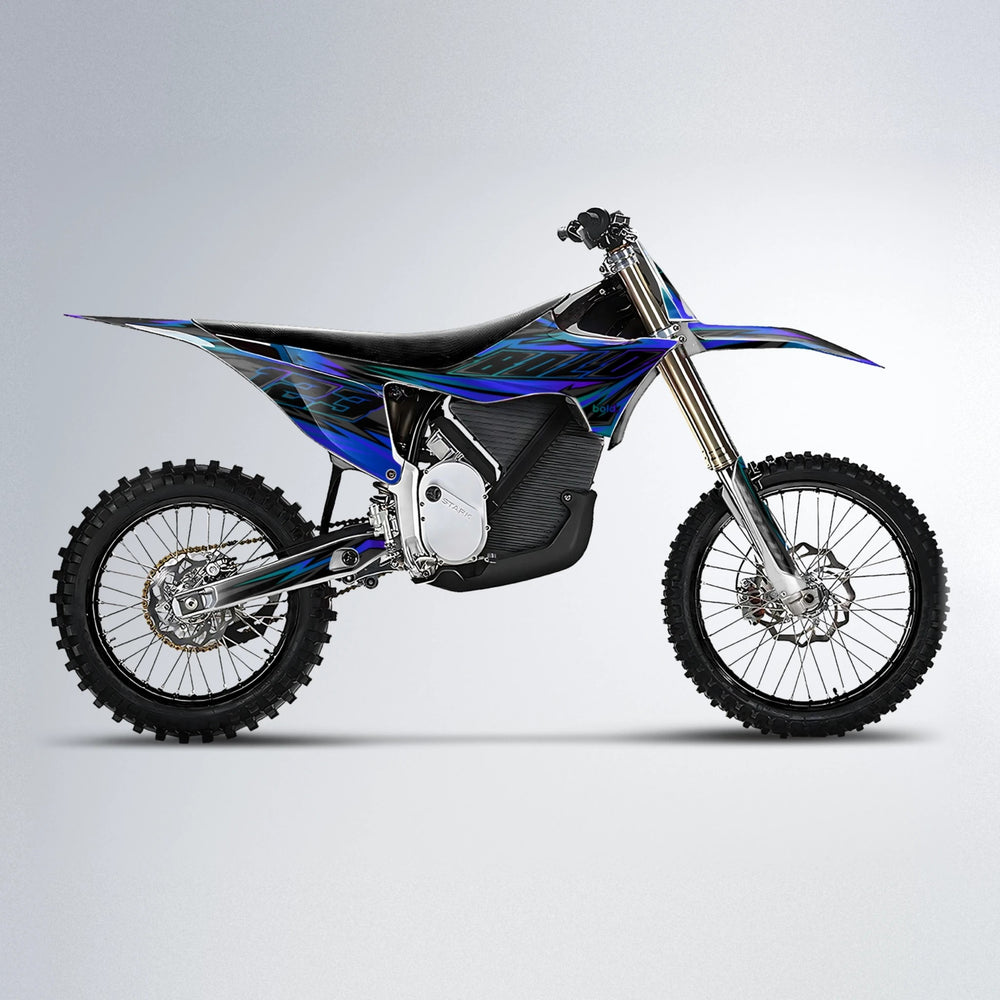 THUNDERSTRUCK Stark Varg MX motocross graphics kit in Blue