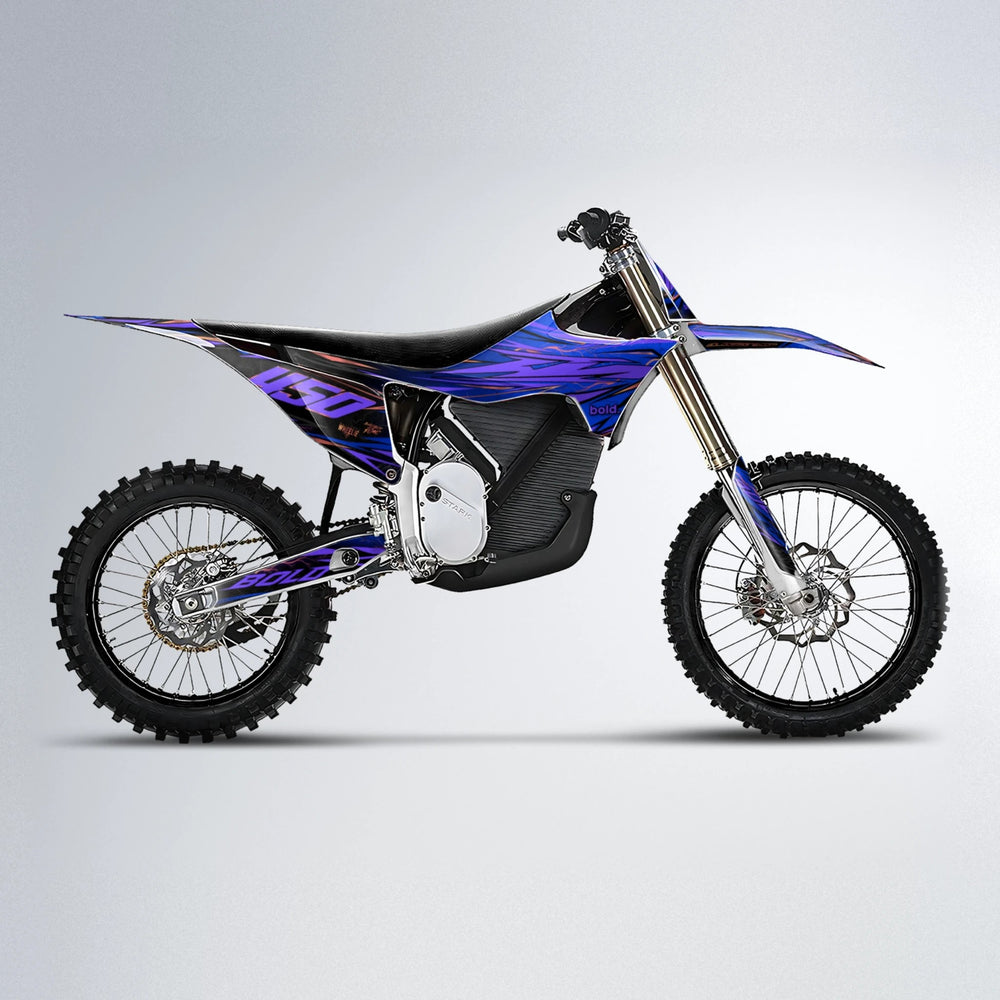 TOTH Stark Varg MX motocross graphics kit in Blue