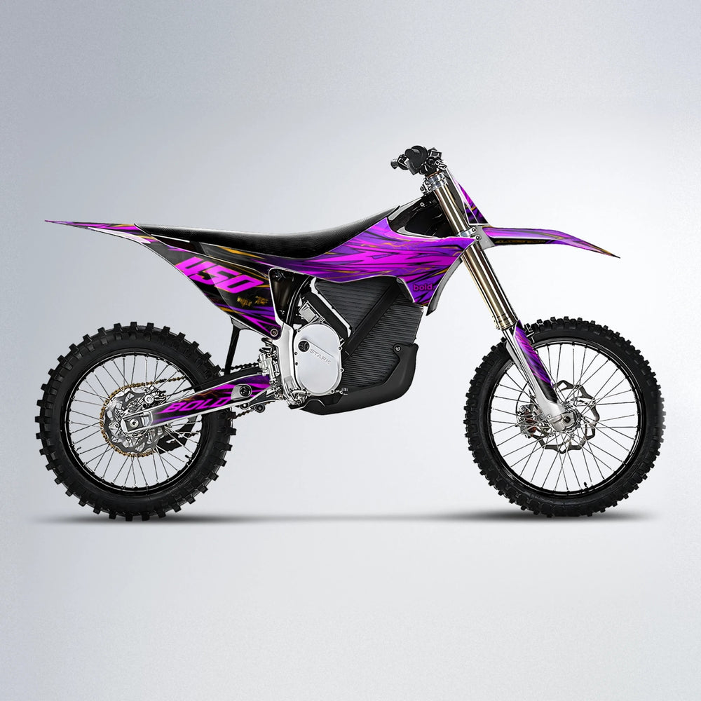 TOTH Stark Varg MX motocross graphics kit in Purple