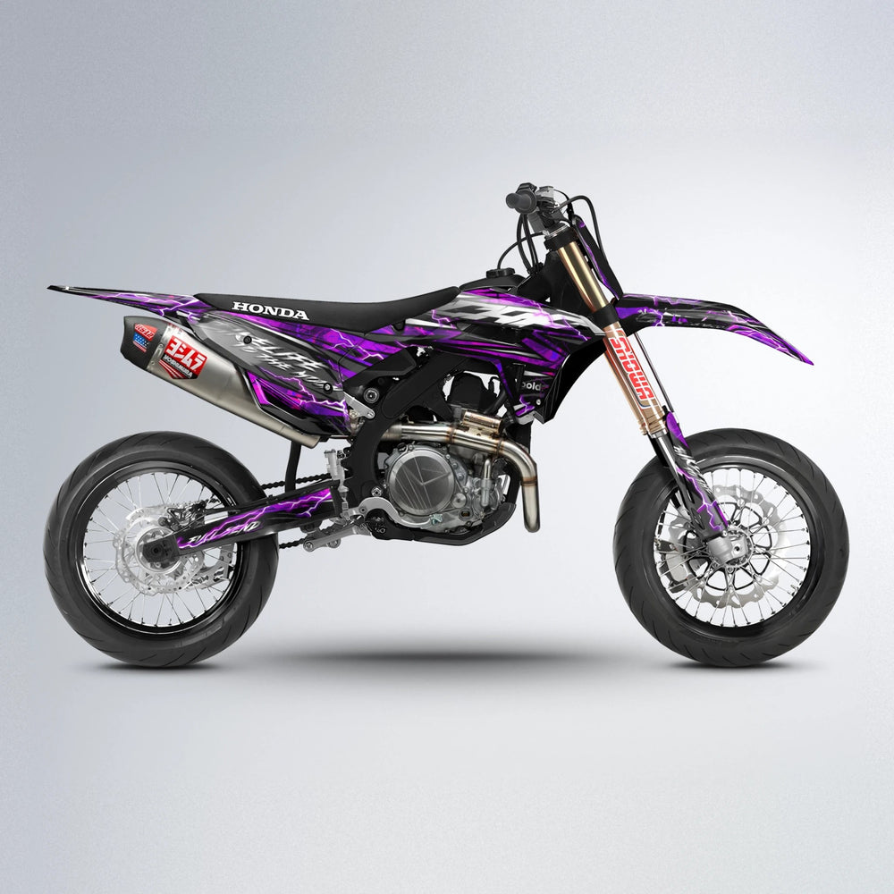 TRINITY Honda supermoto graphics kit in Custom Colour