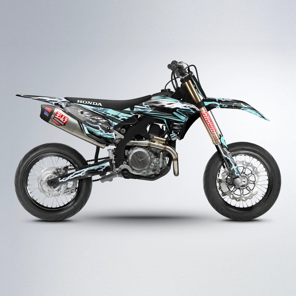 TRINITY Honda supermoto graphics kit in Mint
