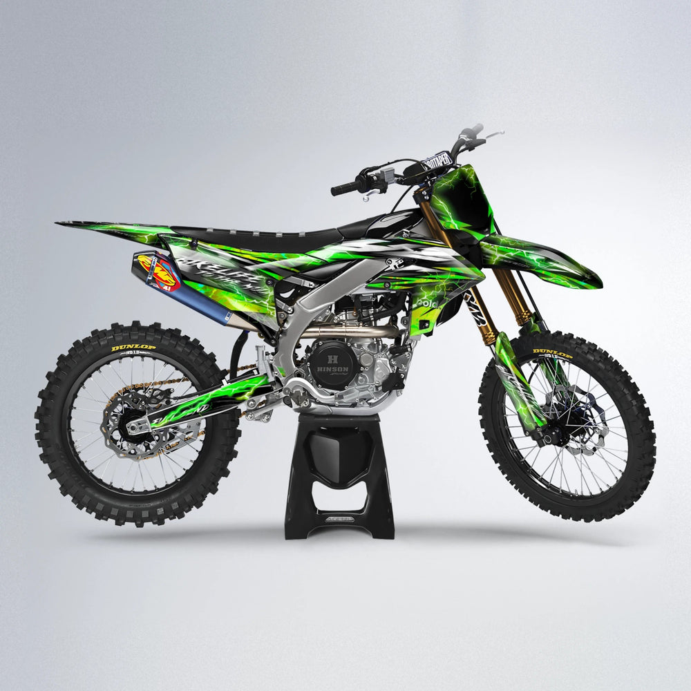 TRINITY Yamaha YZF MX motocross graphics kit in Green