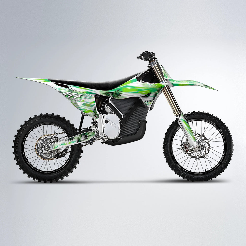TROPIC Stark Varg MX motocross graphics kit in Green