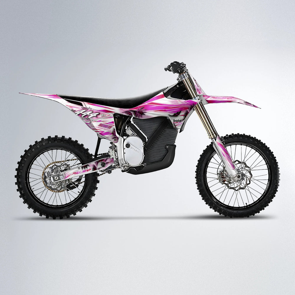 TROPIC Stark Varg MX motocross graphics kit in Pink