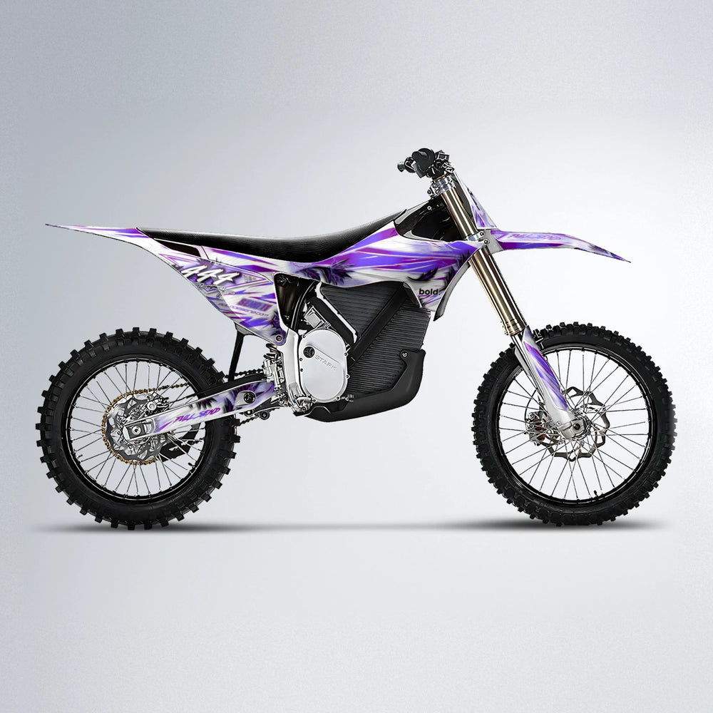 TROPIC Stark Varg MX motocross graphics kit in Purple