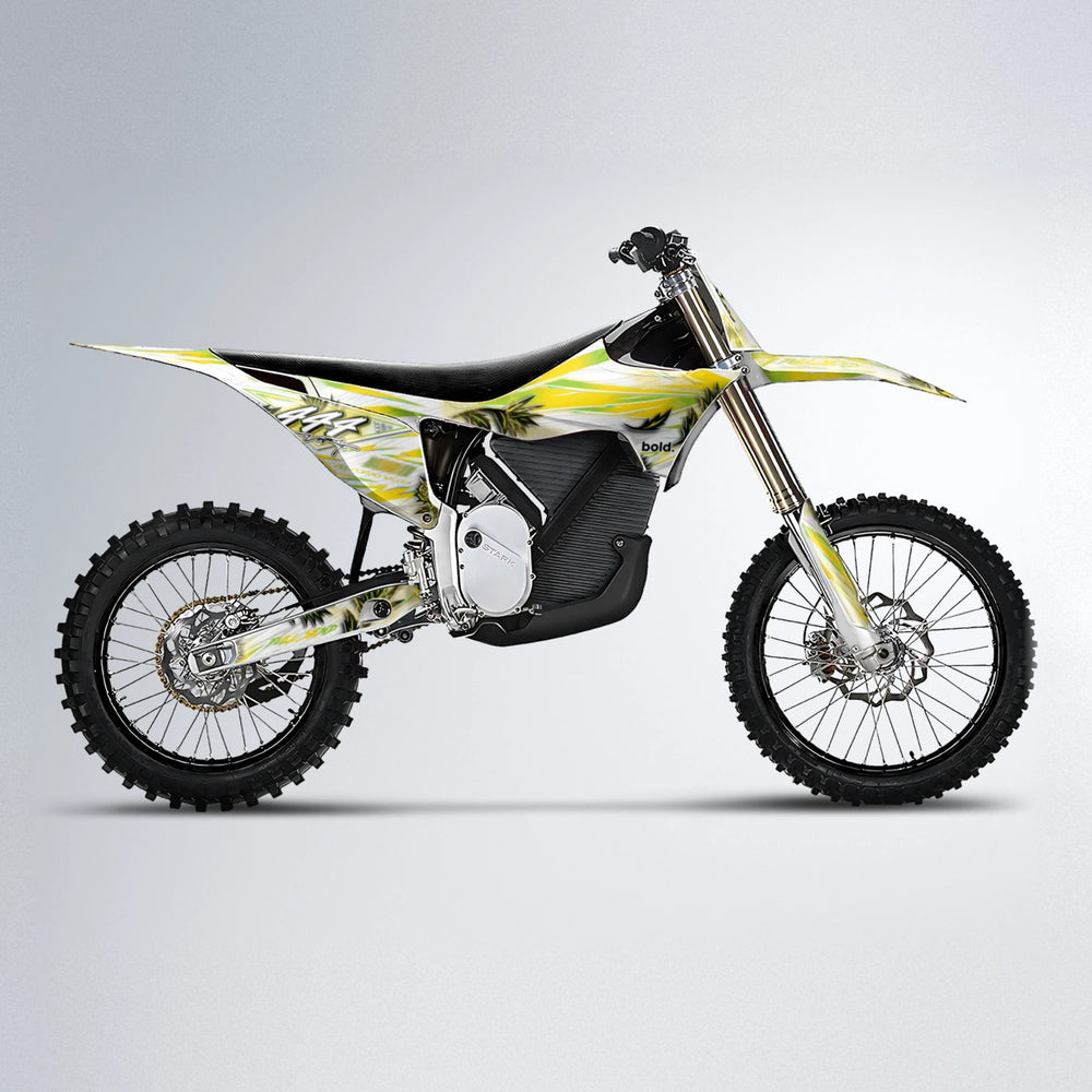 TROPIC Stark Varg MX motocross graphics kit in Yellow