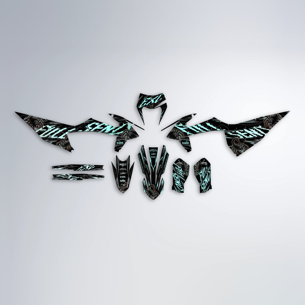 VENOM graphics kit parts layout in Mint