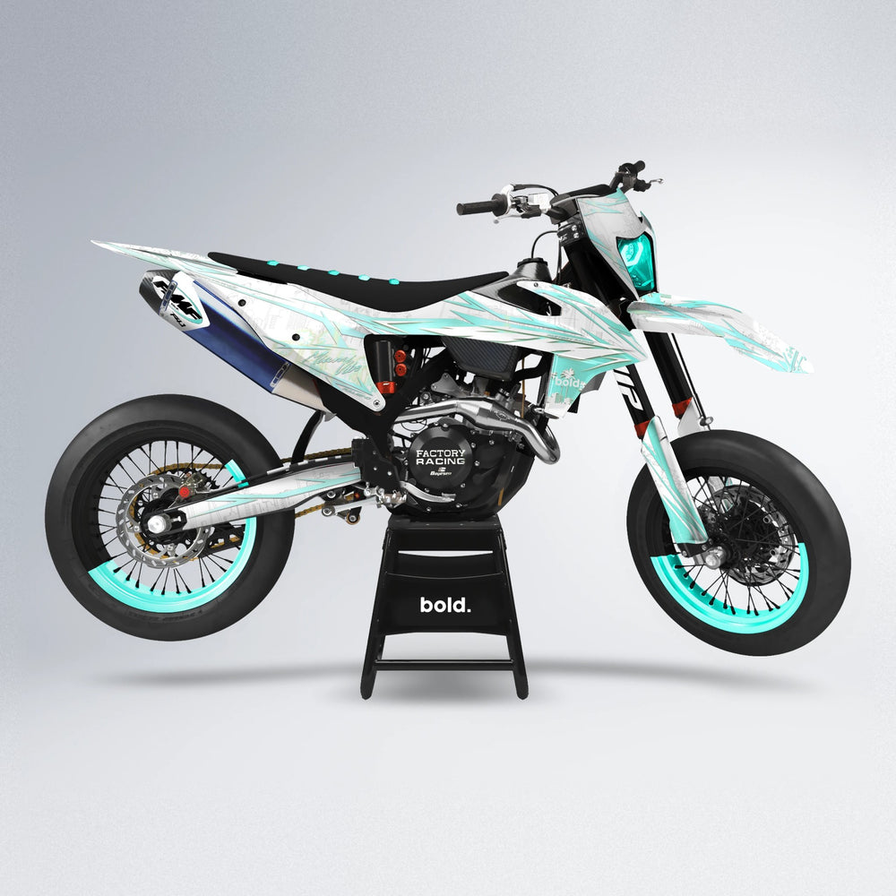 VICTORY supermoto graphics kit in Mint