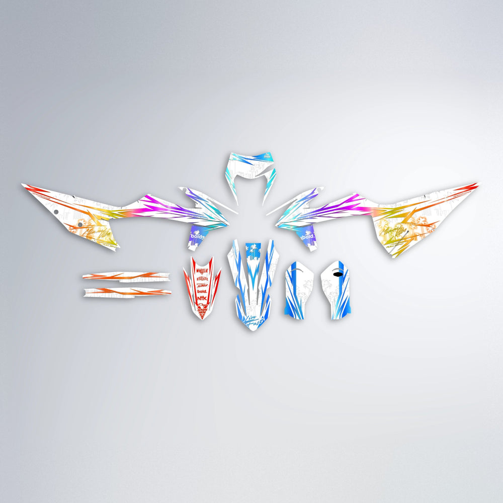 VICTORY graphics kit parts layout in Sunset Fade