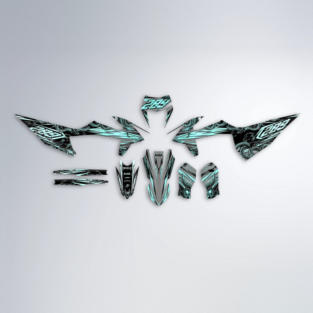 VIPER graphics kit parts layout in Mint