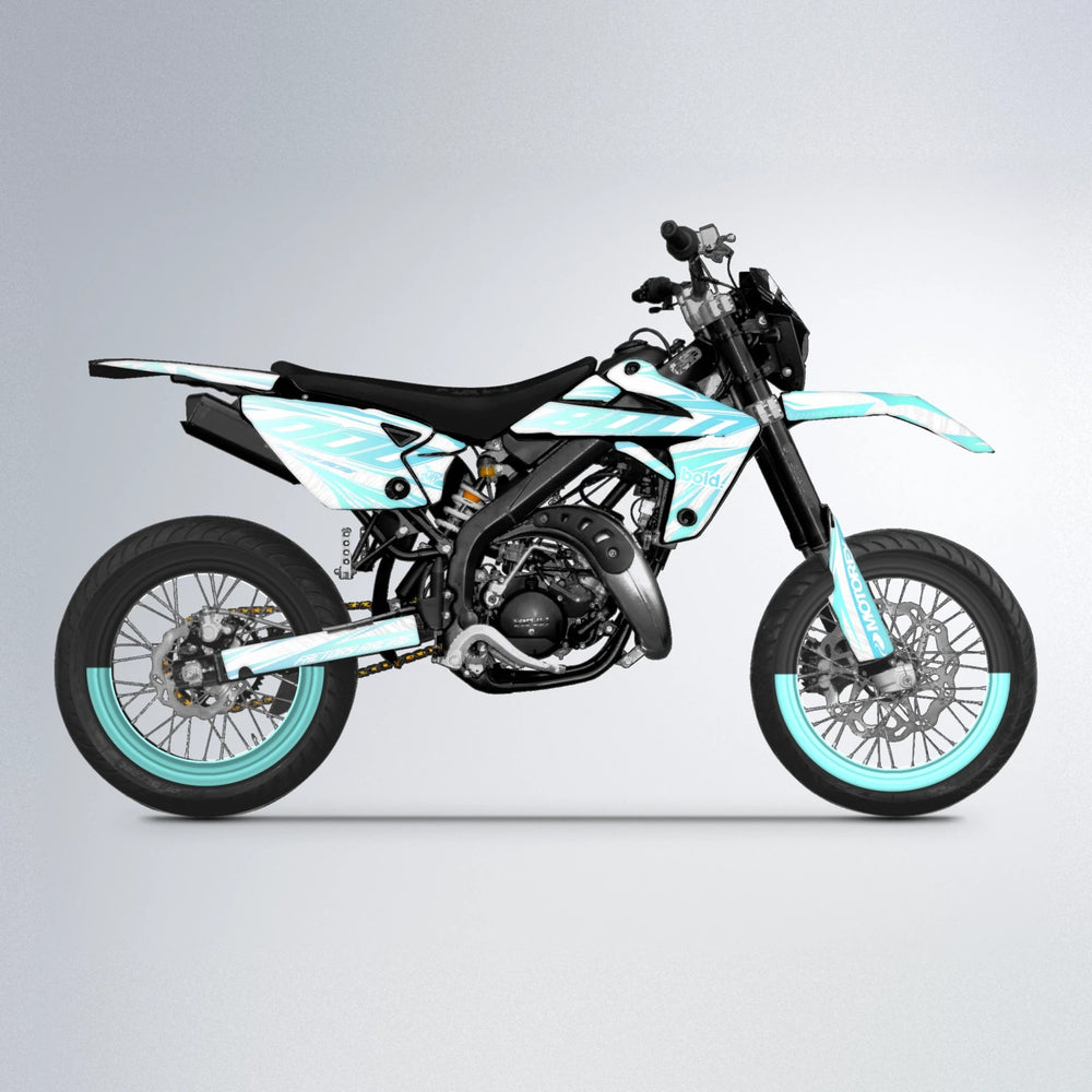 VITALY Rieju MRT supermoto graphics kit in Mint