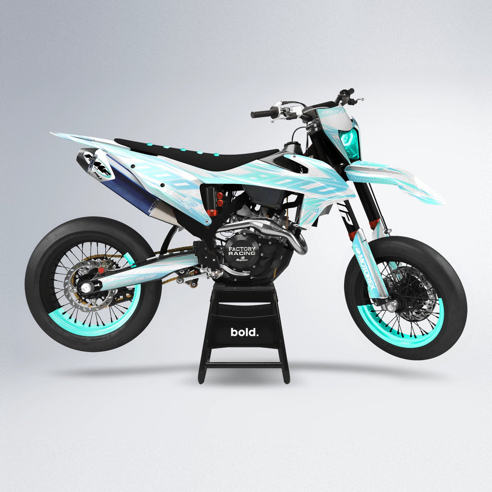 VITALY supermoto graphics kit in Mint