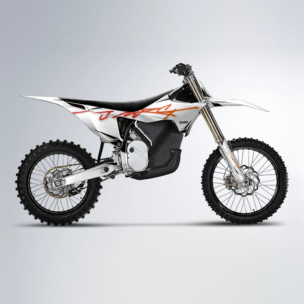 VOLTAGE Stark Varg MX motocross graphics kit in Red & Orange