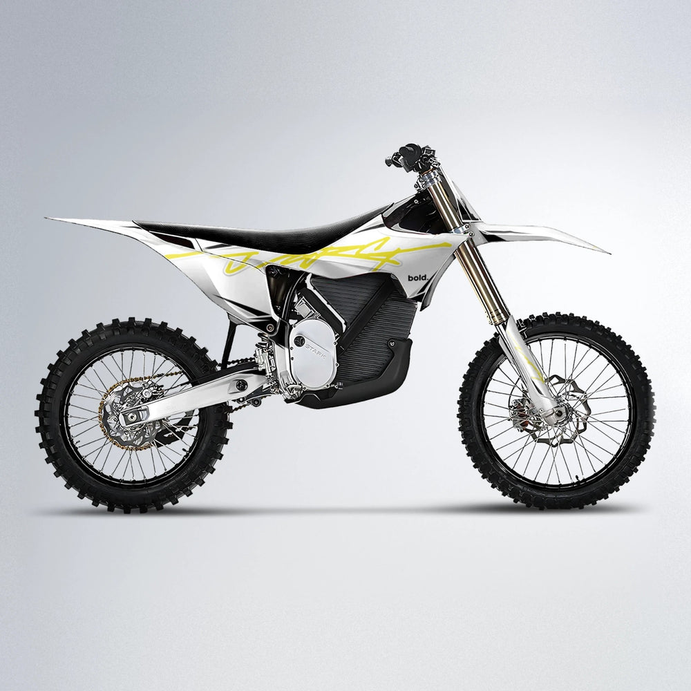 VOLTAGE Stark Varg MX motocross graphics kit in Yellow