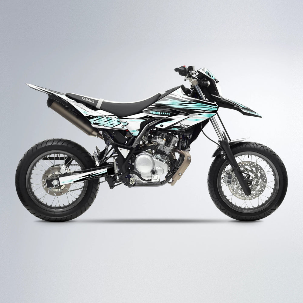 WESTCOAST Yamaha WR 125X supermoto graphics kit in Mint