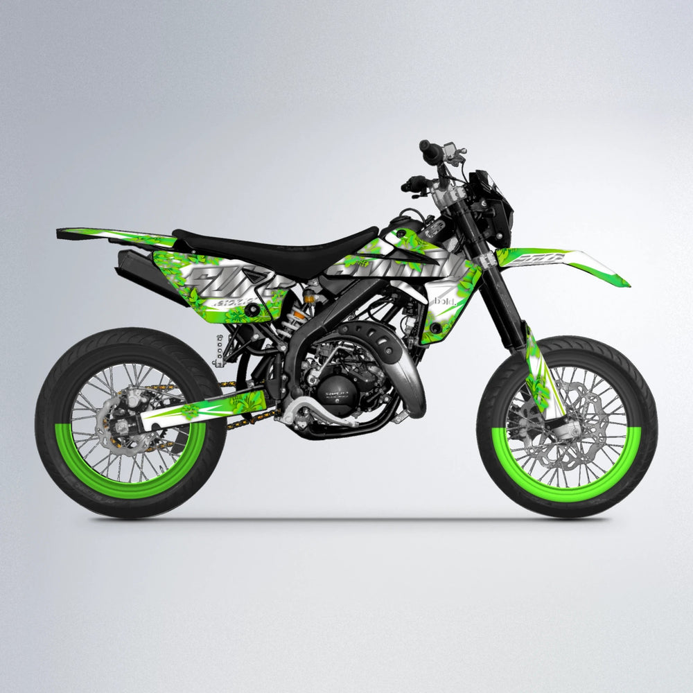 WNICOO Rieju MRT supermoto graphics kit in Green
