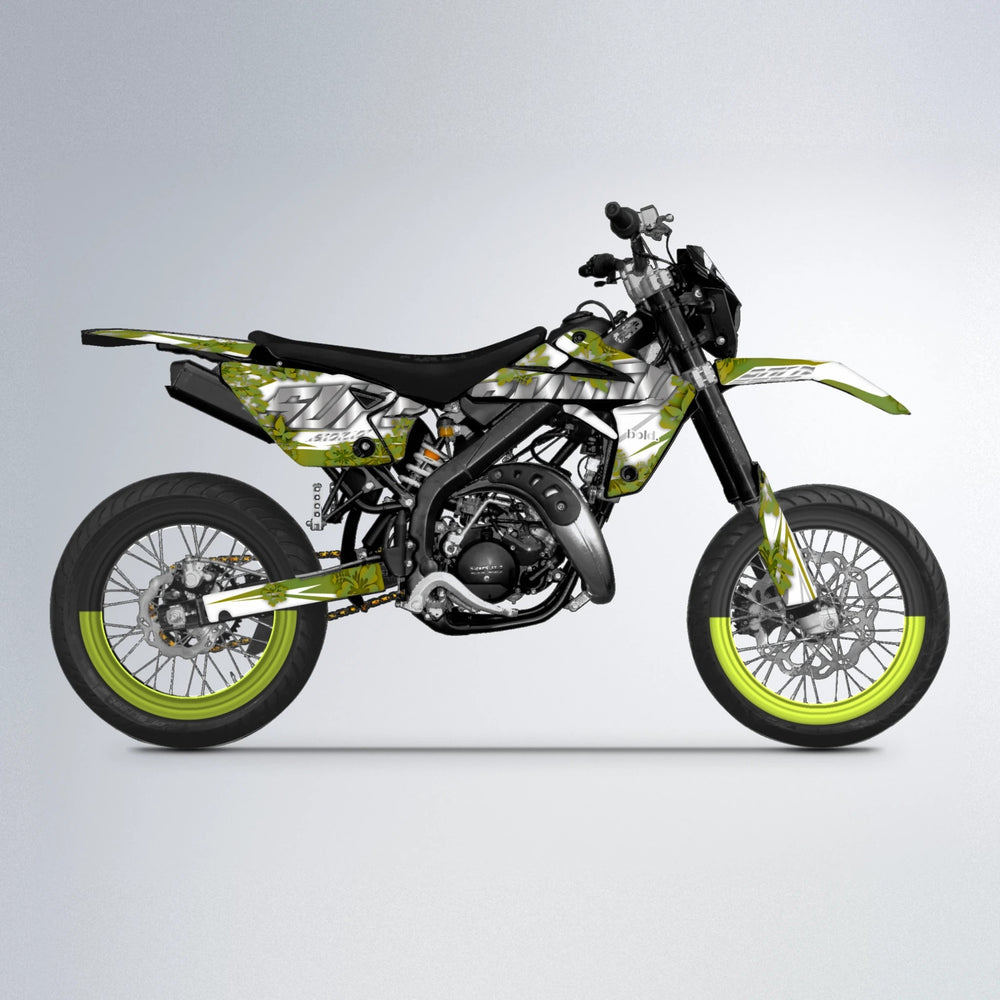 WNICOO Rieju MRT supermoto graphics kit in Olive