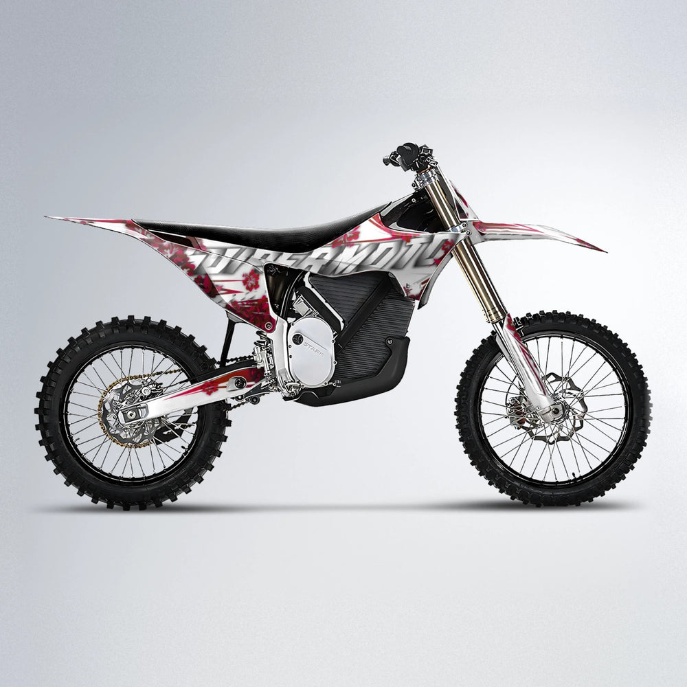 WNICOO Stark Varg MX motocross graphics kit in Black & Red