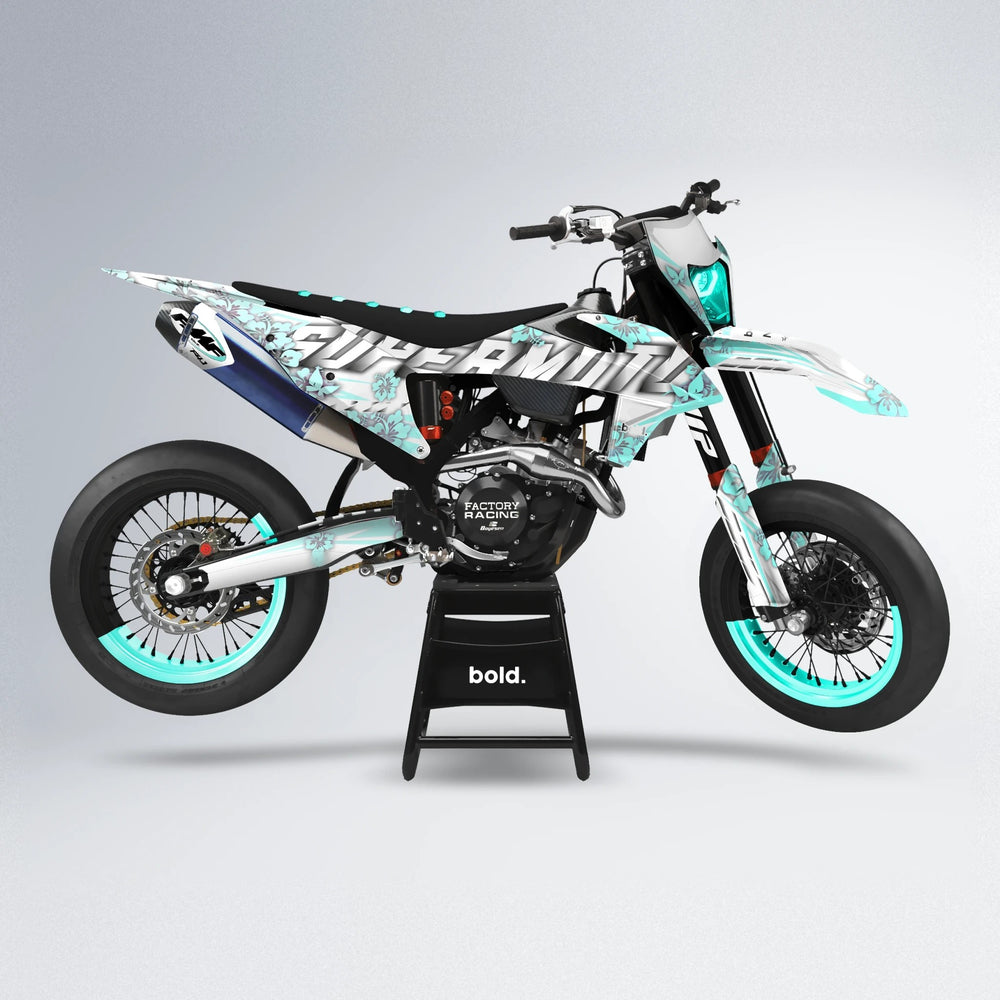 WNICOO supermoto graphics kit in Mint